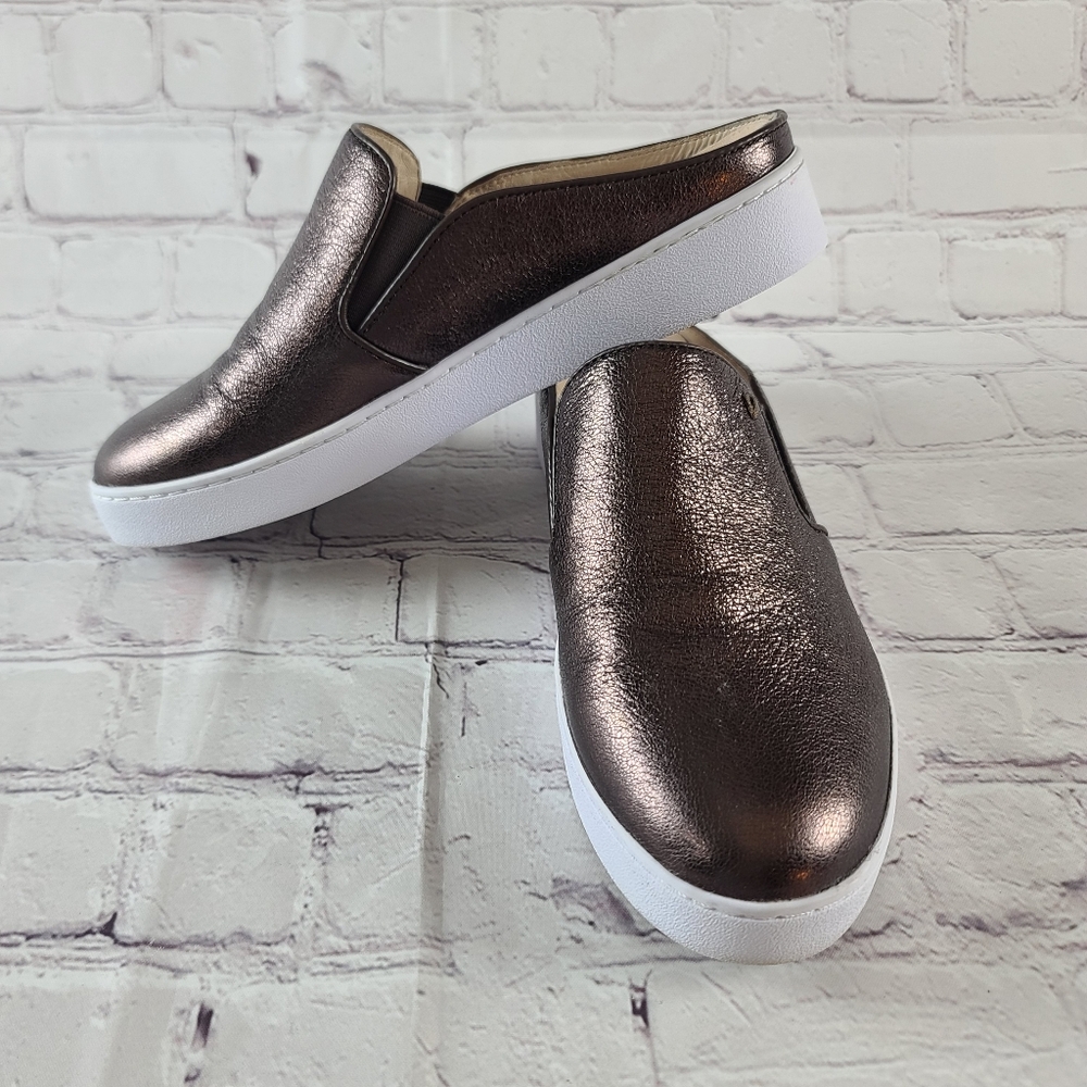 Vionic Women's 7.5 Splendid Dakota Slip-On Mule Shoes Bronze